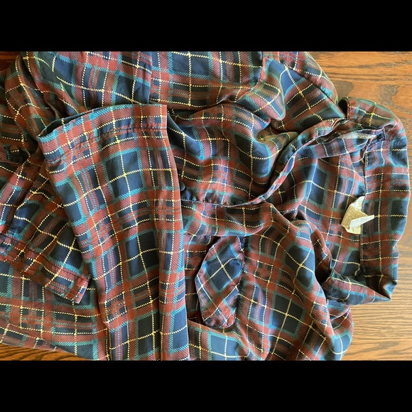 Vintage 100% silk la senza pajama pant set - Picture 4 of 10